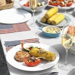 100 Pieces Patriotic Guest Napkins American Flag 3-Ply Disposable Paper Napkins 4th of July Hand Towel Decorative Dinner Napkin for Independence Day Kitchen Bathroom Party Tableware
