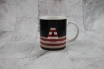 Sunkiss Unlimited Color Changing! State Flag ThermoH Exray Ceramic Coffee Mugs (USA Flag)