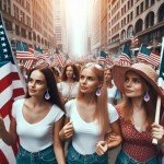 BOFILL American Flag Earrings for Women 4th of July Patriotic Independence Memorial Veterans Day Leather Teardrop Cute Dangle Lightweight Fun Holiday Gifts