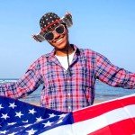 Eyegla Bulk American Sunglasses USA Flag Sunglasses Classic Patriotic Sunglasses 4th of July Party Supplies 10 Pack-Heart