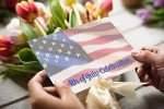 Stonehouse Collection 4th of July Invitations - 25 USA Party Invites with Envelopes - USA Made