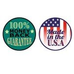 Stonehouse Collection 4th of July Invitations - 25 USA Party Invites with Envelopes - USA Made