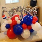 Red White and Blue Balloons, 67pcs 12 Inch Red White and Royal Blue Balloons 4th of July Patriotic Balloons for Independence Day Nautical Baseball Birthday Party Decorations