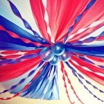 UNIIDECO Crepe Paper Streamers 6 Rolls Red Blue and White Streamers for 4th of July Flag Day Independence Day Labor Day Memorial Day President's Day Veteran's Day Party Decorations