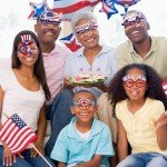 16 Pack 4th of July Decorations,Independence Day American Flag Glasses Red Blue White Patriotic USA Sunglasses Fourth of July Accessories for Photo Booth Memorial Day Props Party Favors Supplies Kids