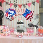 Vocoliday 6Pcs 4th of July Balloons American Flag Balloons Foil Balloons Star Balloons Independence Day Balloon for Patriotic Party Supplies, 18 Inch