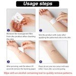 24 Sheets USA Flag Tattoos America Independence Day Face Temporary Tattoos Stickers For Men Women Kids 4th Fourth of July American National Country Flag for World Cup US Memorial Day, Sport Games
