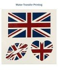 Temporary Tattoo USA / UK | 50 Sheets Patriotic Fake Tattoos| US, America Flag, British, United Kingdom, Union Jack Flag Tattoo Sticker | 4th of July Accessories | Patriotic Party Supplies | for Kids Adults