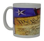 Rogue River Tactical Best Coffee Mug The US Constitution Flag American Patriot Novelty Cup Great Gift Idea For Men Dad Father Husband Military Veteran Conservative United States