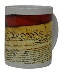 Rogue River Tactical Best Coffee Mug The US Constitution Flag American Patriot Novelty Cup Great Gift Idea For Men Dad Father Husband Military Veteran Conservative United States