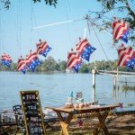 Deermon 4th of July Star Shaped American Flag Celebration Party Balloons, 18 Inches Patriotic Party Foil Balloon For Independence Day, Veterans Day, Memorial Day, US Election Holiday Event Decorations