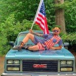 Eyegla Bulk American Sunglasses USA Flag Sunglasses Classic Patriotic Sunglasses 4th of July Party Supplies 10 Pack-Retro 80s Square