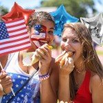 TONIFUL 24Pcs 18 Inch Red Blue Silver Star Balloons 4th of July Balloons Patriotic Star Shape Foil Balloons for Patriotic Party Supplies Independence Day Labor Day Birthday Party Decoration