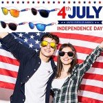 TURNMEON 20 Pairs American Flag Sunglasses UV400 4th of July Accessories USA Flag Patriotic Sunglasses Eyewear Fourth July Women Men Teens Red White and Blue Party Favors Independence Day