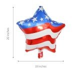 4th of July Decorations Red White and Blue Balloons Patriotic USA Party Decor USA American Flag Balloons