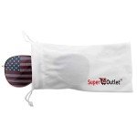 Super Z Outlet American USA Flag Design Metal Frame Aviator Sunglasses (Gold)
