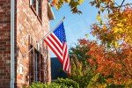 HOOPLE Flag Pole, 6 Foot Tangle Free Spinning Flag Pole for Outside House, Aluminum Rotating Flagpoles, High Wind Resistant Rustproof, Residential or Commerical Flagpole for Garden Boat Truck