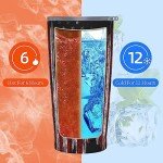 Waldeal USA Flag Patriotic Travel Mug Gift, 20 oz Tumbler, Travel Coffee Mug, Stainless Steel Cup with Lid, Double Wall Vacuum Insulated Travel Mug Gifts for Men Women