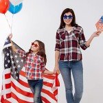 Pibupibu 8 Pack Blue Red Star Sunglasses, 4th of July Decorations Patriotic Decorations Party Accessories, Independence Day USA Flag Classic Patriot Gifts