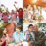 Small American Flags on Stick,65 American Flags Hand Held Mini US Flags for American Independence Day,Memorial Day President's Day,Veterans Day (4x6 Inches)