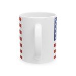Lightfire Printing Patriotic American Flag Cup Novelty Coffee Mug for Office and Home Indepedance Day, Presidents Day, 4th of July Gifts – 11oz or 15oz (01 - American Flag, 11oz)