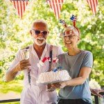 Sofier 4th of July Accessories 3 pairs USA American Flag Sunglasses Patriotic Party Favors Fourth of July Accessories Red White and Blue Sunglasses for Women Men Classic Retro