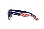 ALVOGIMOR USA Flag Frame Sunglasses, Retro 80's American Classic Eyewear, Patriotic Sunglasses for 4th of July Party Favors