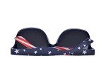 ALVOGIMOR USA Flag Frame Sunglasses, Retro 80's American Classic Eyewear, Patriotic Sunglasses for 4th of July Party Favors