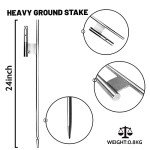 QSUM Swooper Flag Pole Kit, 11ft Windless Swooper Flagpole Fits 8ft Flags with Stainless Aluminum Alloy, Heavy Duty Ground Stake Base, for Outdoor Business Advertising