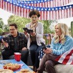 4th of July Decorations - 2 Pack Patriotic Red White and Blue Streamer for Memorial Day | Fourth of July Accessories Party Favors for Outdoor Outside Home - American Flag Banner Backdrop Decor,10 FT