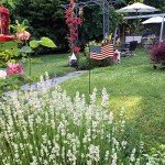 Rustic Metal Antique American Flag Garden Stake Rustic Americana Patriotic Stake Lawn Yard Garden Outdoor Decor,24''H,4th July Patriotic Flag Outdoor Decoration