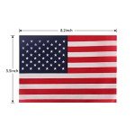American Flag, DDMY American Flags for Outside Decor 36 Feet 40 Flags USA Flag Banner, American Flag Banner Perfect for Memorial Day/4th of July Independence Day/Patriotic Events/Labor Day Decor