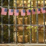 American Flag, DDMY American Flags for Outside Decor 36 Feet 40 Flags USA Flag Banner, American Flag Banner Perfect for Memorial Day/4th of July Independence Day/Patriotic Events/Labor Day Decor