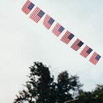 American Flag, DDMY American Flags for Outside Decor 36 Feet 40 Flags USA Flag Banner, American Flag Banner Perfect for Memorial Day/4th of July Independence Day/Patriotic Events/Labor Day Decor