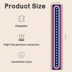 OHOME 4th of July Decorations - Patriotic USA Stars Table Runner for Home | Memorial Day Decorations - Independence Party Supplies - Fourth of July Accessories Decor Indoor Outdoor