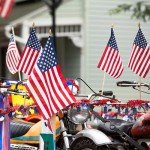 LoveVC 12Pcs 8×12 Inch Small American Flags on Stick Mini USA Flags US Handheld Flag for Outside,Veterans Day Memorial Day 4th of July Independence Day Decorations