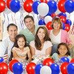 Red White and Blue Balloons,65Pcs Red and Blue Latex Balloons for 4th Of July Patriotic Balloon Graduation Birthday Party Decorations