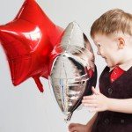 24pcs Red White Blue Star Balloons,18 inch Foil Mylar Star Balloons,4th of July Aluminum Foil Balloon for Brithday,Anniversary,Independence Day Party Decorations (5-pointed star balloons)