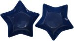 4 PC Set of Red & Blue Star Bowls for 4th of July - Independence Day, BBQ, Backyard Get Together, Party, Dips, Tableware