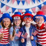 Max Fun 12 Pack American Flag Glasses – USA Patriotic Party Sunglasses for 4th of July, Independence Day, and Memorial Day – Fun Photo Booth Props and Party Favors for Kids and Adults