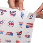 288PCS 4th/Fourth of July Tattoos for Kids, Glow in the Dark Tattoo Patriotic tattoos Patriotic Party Decorations Favors Supplies 48 Designs for Fourth of July Party, Independence Day party