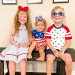 288PCS 4th/Fourth of July Tattoos for Kids, Glow in the Dark Tattoo Patriotic tattoos Patriotic Party Decorations Favors Supplies 48 Designs for Fourth of July Party, Independence Day party