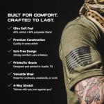 Patriot Crew Men's USA Freedom Graphic Tees