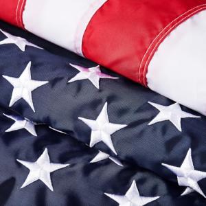 MixOra American Flag for Outside 3x5 FT - Durable, Fade-Resistant, All-Weather Outdoor US Flag