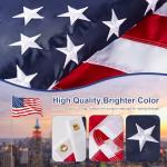 MixOra American Flag for Outside 3x5 FT - Durable, Fade-Resistant, All-Weather Outdoor US Flag
