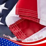 MixOra American Flag for Outside 3x5 FT - Durable, Fade-Resistant, All-Weather Outdoor US Flag