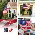 American Flag | American Flags for Outside 3X5 |100% Made in USA Flag - US Flag 3X5 Printed Polycotton with brass grommets-FMAA Certified