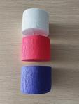 3 Rolls 4th of July Crepe Paper Streamers, Red White Blue Crepe Paper Decorations for Independence Day Patriotic Party Hanging Backdrop DIY Decoration