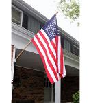 American Flag 3x5 FT Sleeve Banner Style(without Grommets), US Flag fo Outside Outdoor, Embroidered Stars, Sewn Stripes, American Flag Outdoor Heavy Duty