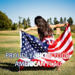 2x3 American Flag for Outside, Best Embroidered Stars and Sewn Stripes, 210D Heavy Duty Polyester, Suitable For Outdoor High Winds Areas (American flag 2x3 FT)